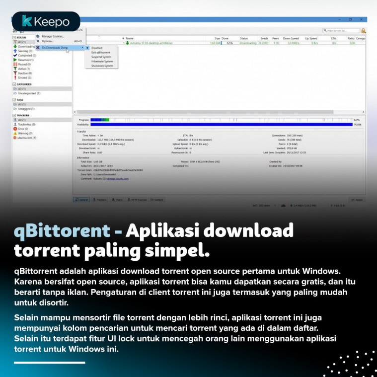 6 Aplikasi Download Torrent Terbaik Untuk Windows