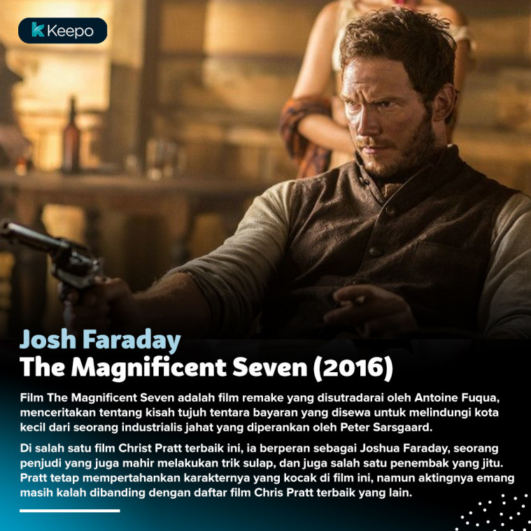 7 Film Chris Pratt Terbaik yang Sering Terlupakan