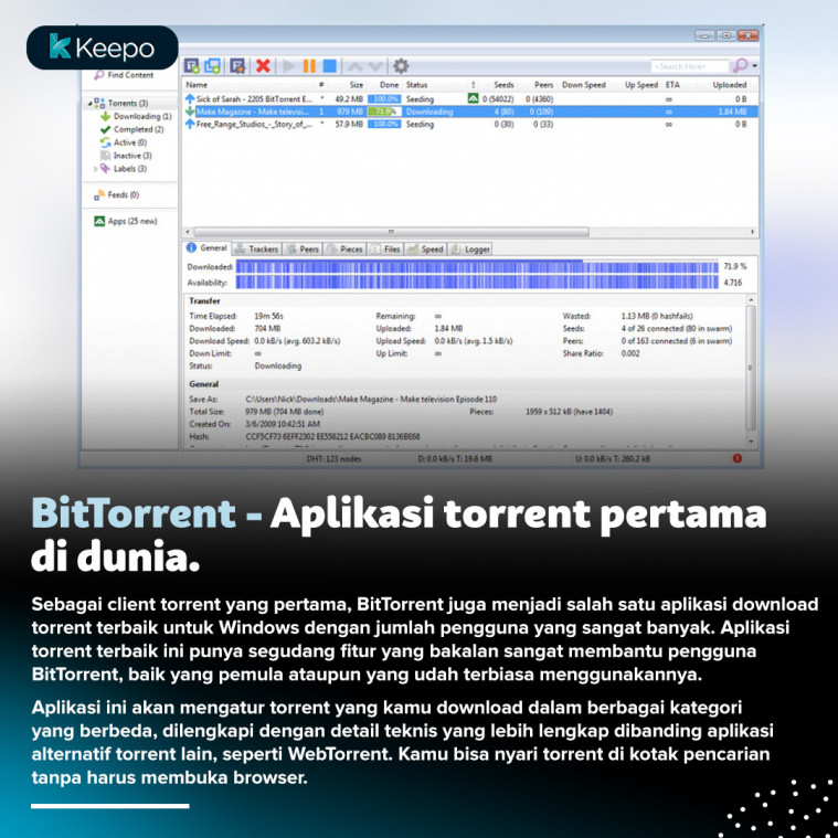 6 Aplikasi Download Torrent Terbaik Untuk Windows