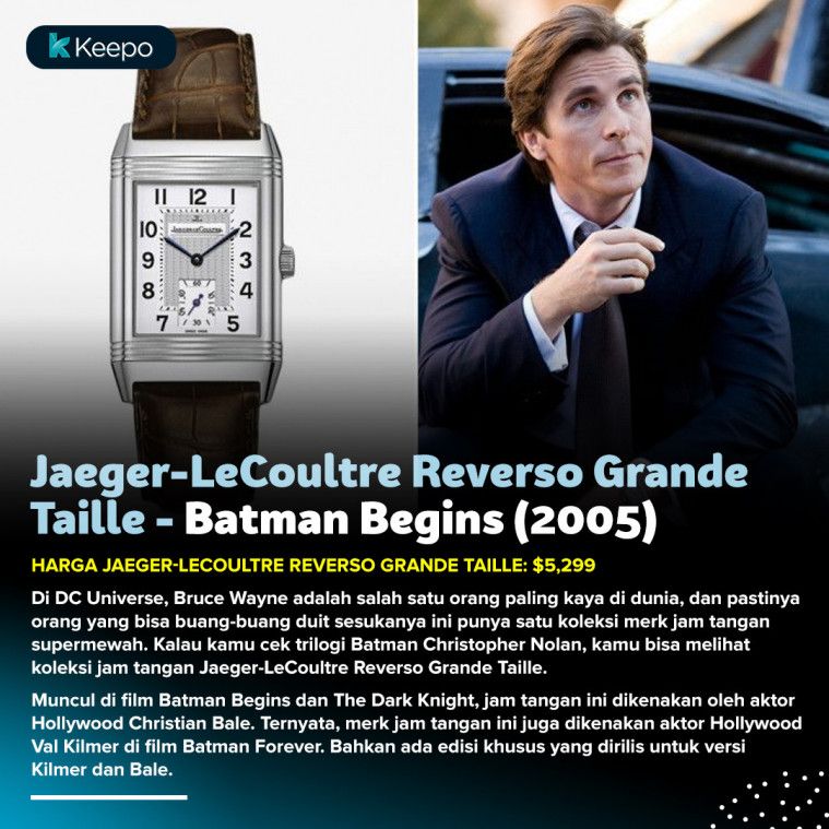 7 Jam Tangan Terkenal yang Muncul di Film Hollywood