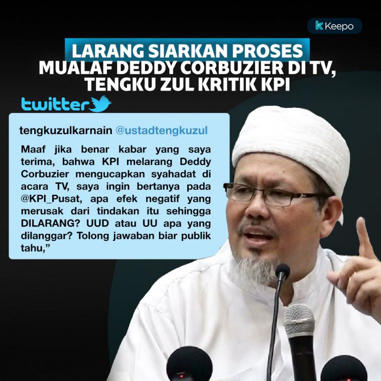 Deddy Corbuzier mualaf
