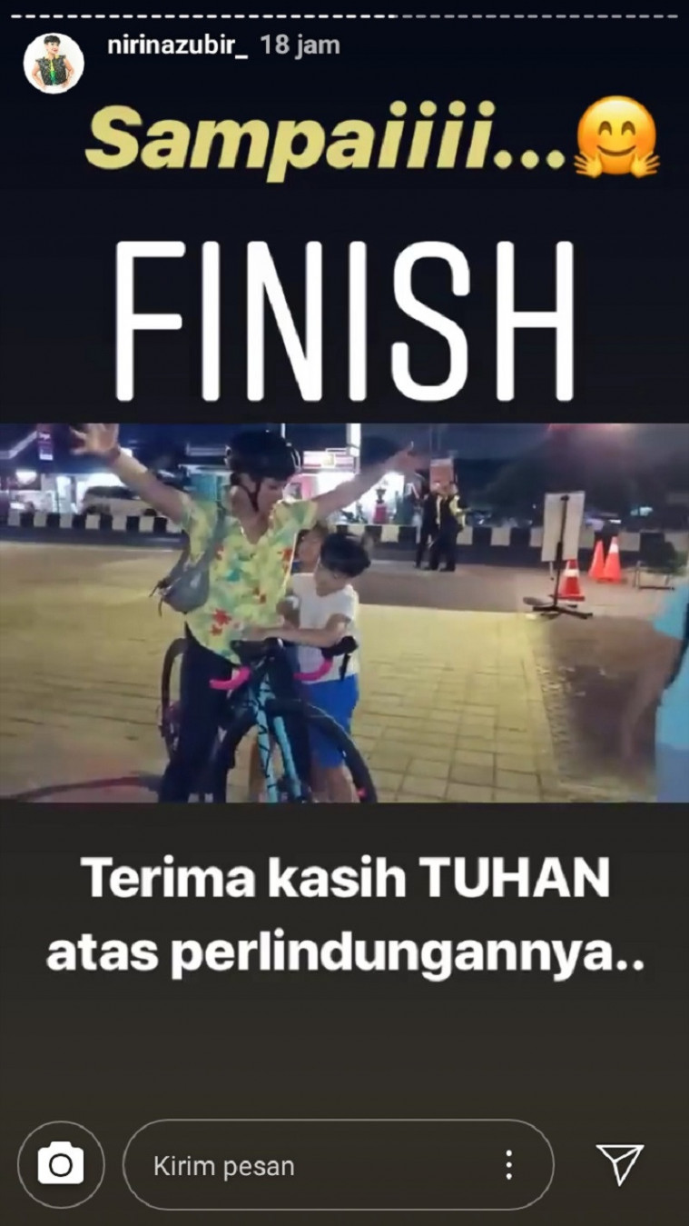 Nirina Zubir dan Ernest