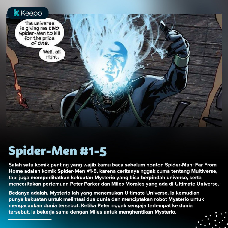 Cerita Mysterio Terbaik yang Wajib Dibaca Fans Spider-Man