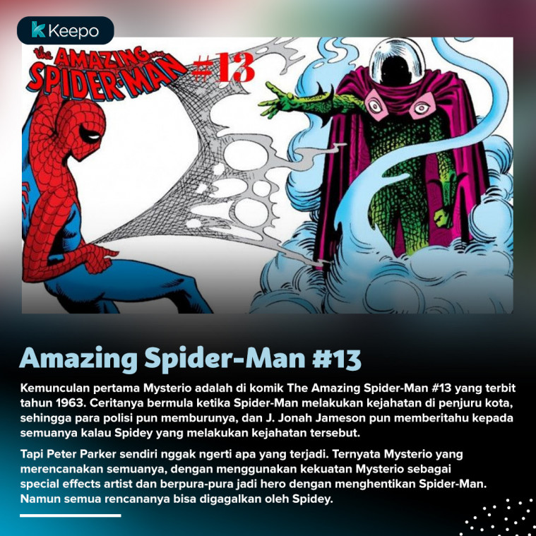 Cerita Mysterio Terbaik yang Wajib Dibaca Fans Spider-Man