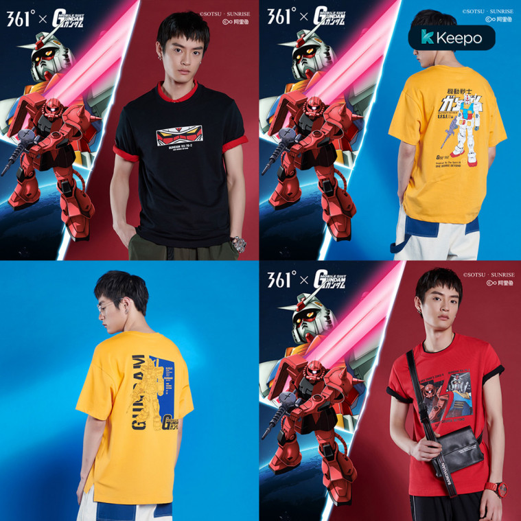 361 degrees x Gundam