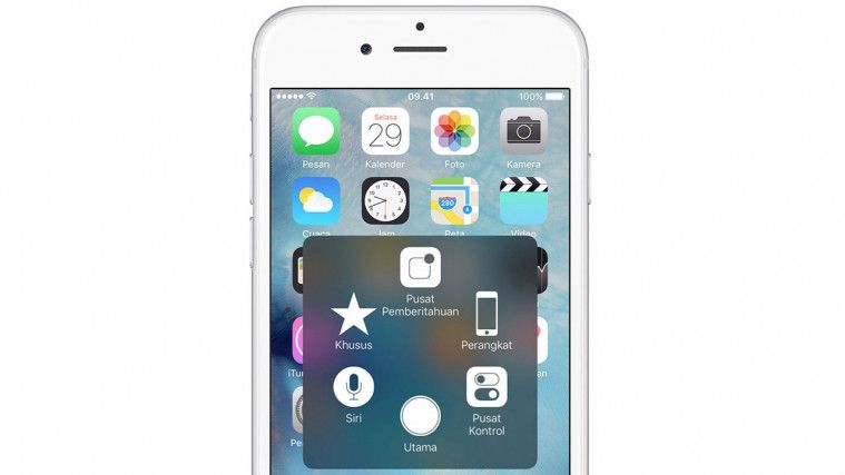 Assistive Touch di HP Android
