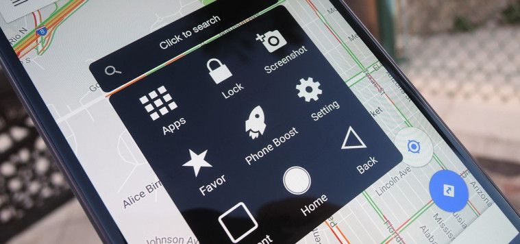 Assistive Touch di HP Android