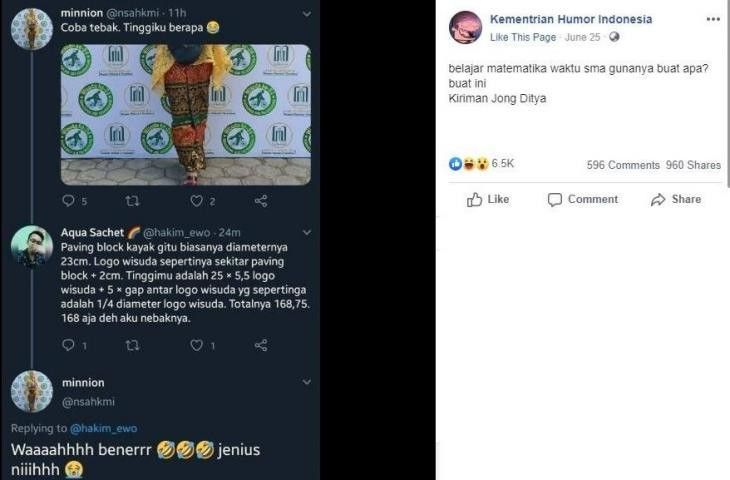 menebak tinggi badan