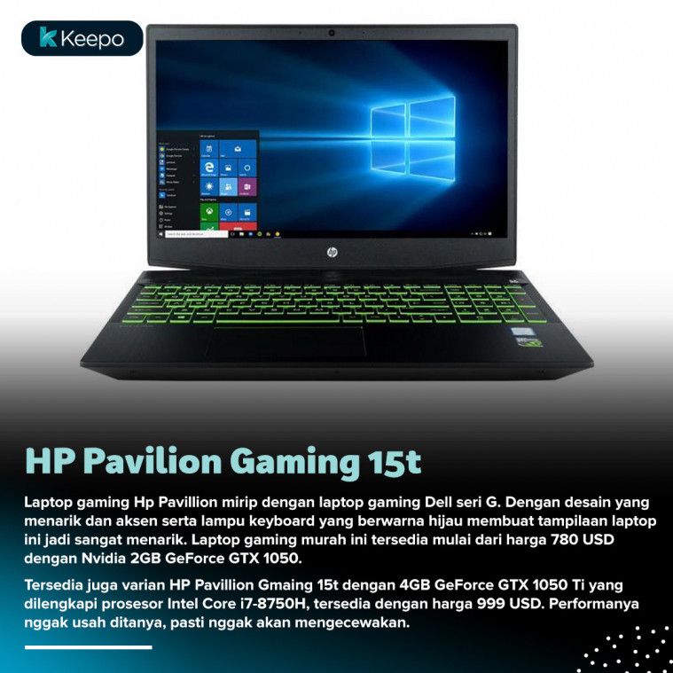 Laptop Gaming Murah di Bawah 1000 USD