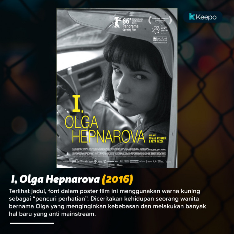 poster hitam putih