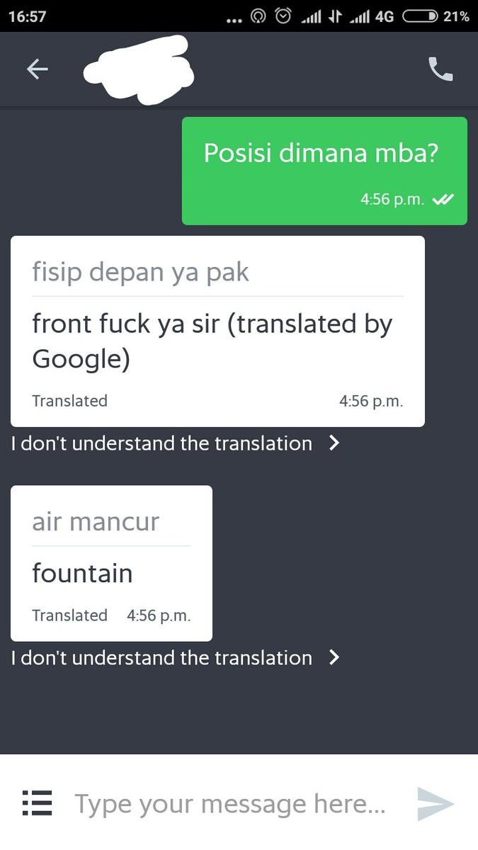 15 Obrolan Ojol Hasil Translate Otomatis Ini Bikin Ngakak