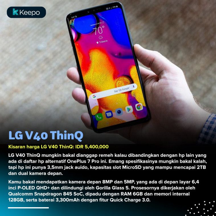 hp alternatif oneplus 7 pro