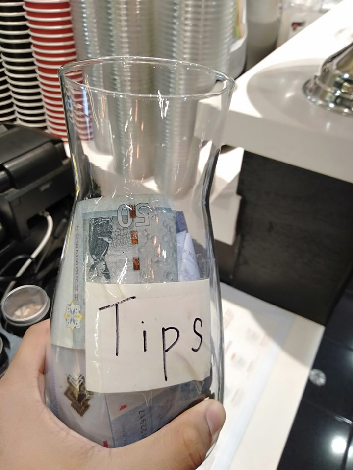 Driver dapat tip
