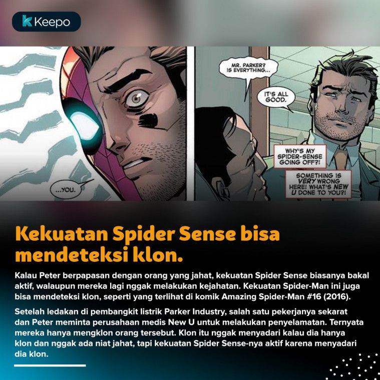 kekuatan spider-man