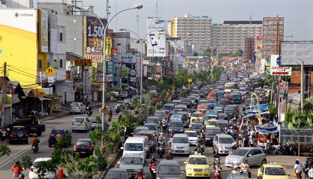 Potret kemacetan Depok