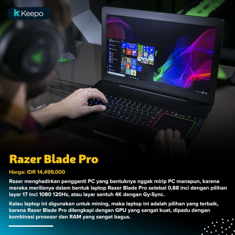Laptop untuk Mining Terbaik 2019 dan Paling Laris