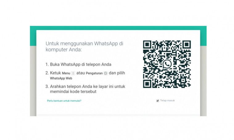 verifikasi web whatsapp