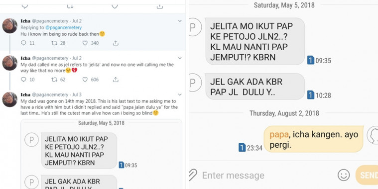 Anak mengabaikan ayah