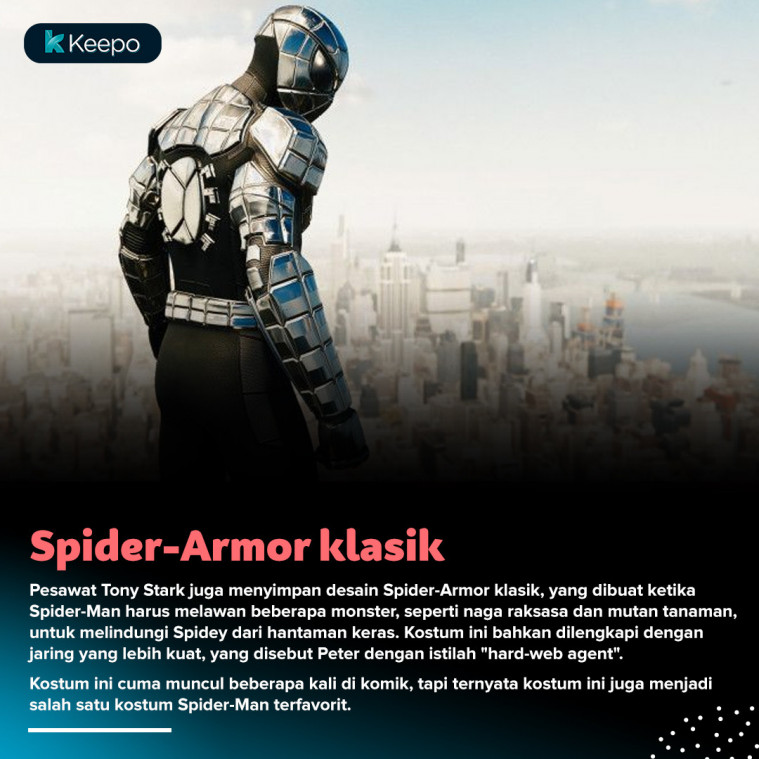 Kostum Spider-Man yang Terlihat Sekilas di Far From Home