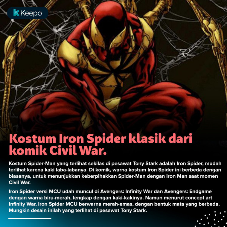 Kostum Spider-Man yang Terlihat Sekilas di Far From Home