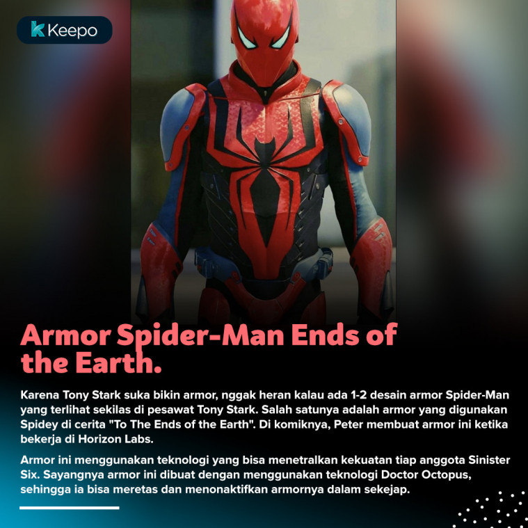 Kostum Spider-Man yang Terlihat Sekilas di Far From Home