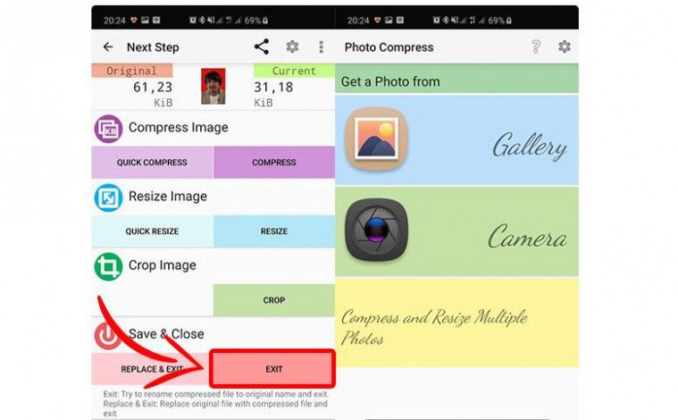 cara mengecilkan ukuran foto online