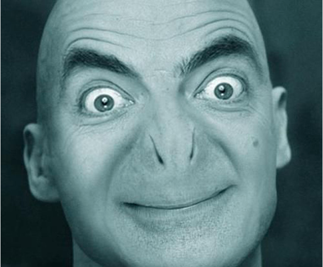Foto editan Mr. Bean