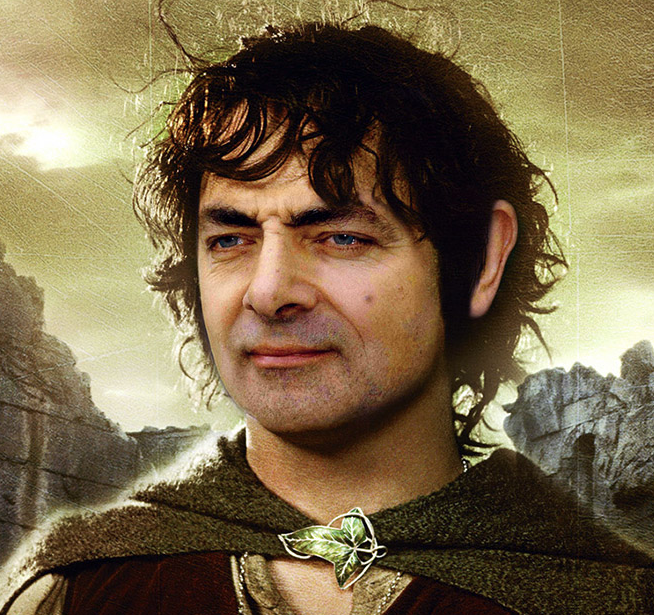 Foto editan Mr. Bean