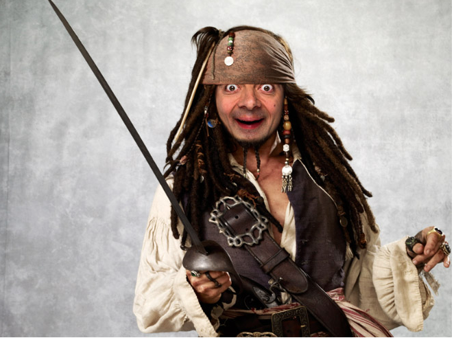 Foto editan Mr. Bean