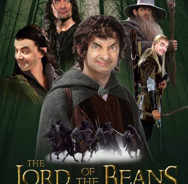 Foto editan Mr. Bean
