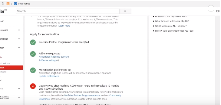 cara mendapatkan uang dari youtube 1