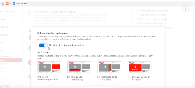 Cara membuat channel YouTube yang menghasilkan uang 18
