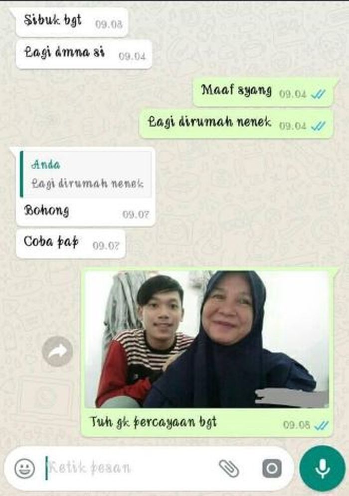 Cowok Ubah Wajah Selingkuhannya Pakai FaceApp
