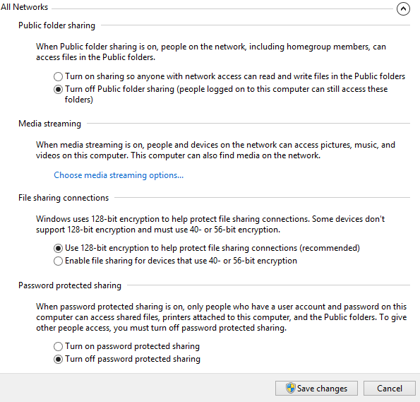 Cara sharing printer Windows 8