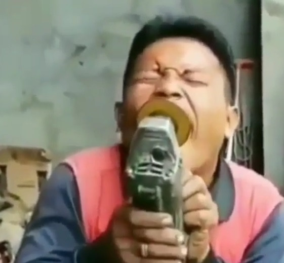 ratakan gigi dengan gerinda