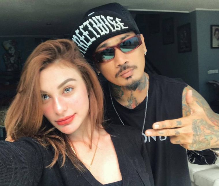 Jerinx SID dan Nora Alexandra