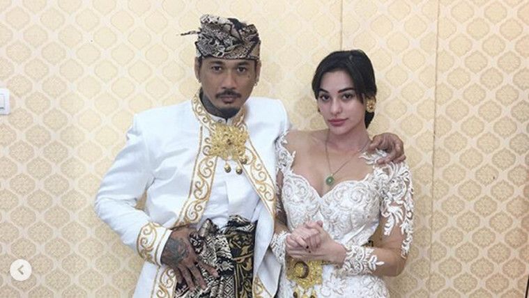 Jerinx SID dan Nora Alexandra