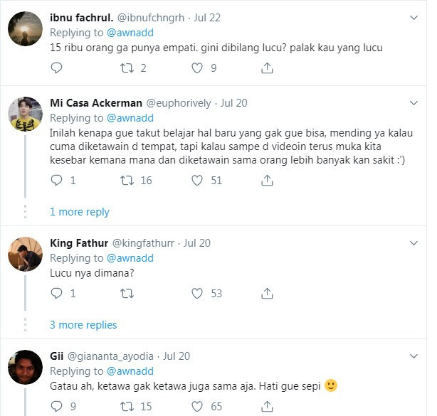 Pro kontra di antara netizen