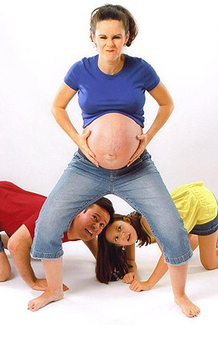 foto lucu saat hamil