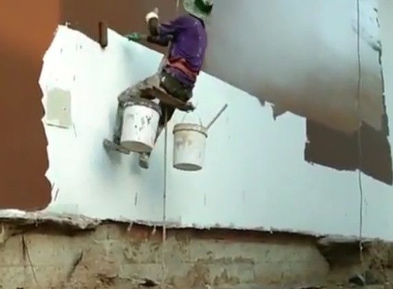 cara mengecat dengan teknik berayun