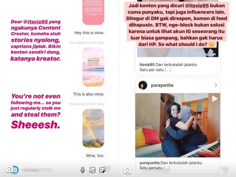 Mencuri karya Jenny