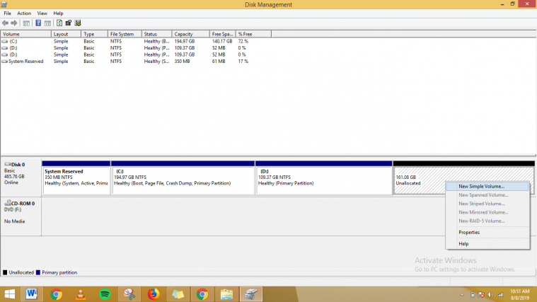 Cara membagi partisi hardisk 6