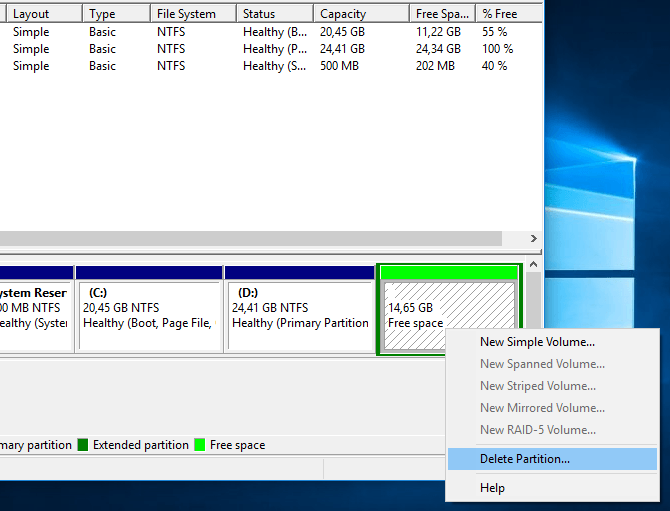 Cara partisi hardisk 12