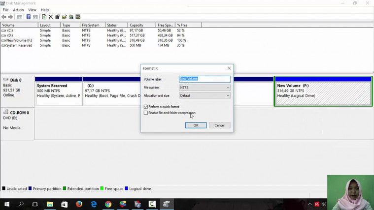 Cara menggabungkan partisi hardisk 21