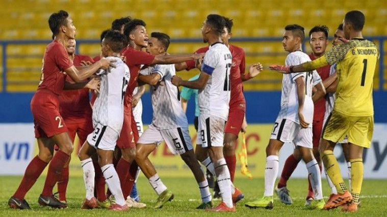 Hajar Timor Leste, Timnas Indonesia Nyaris Terlibat Baku Hantam