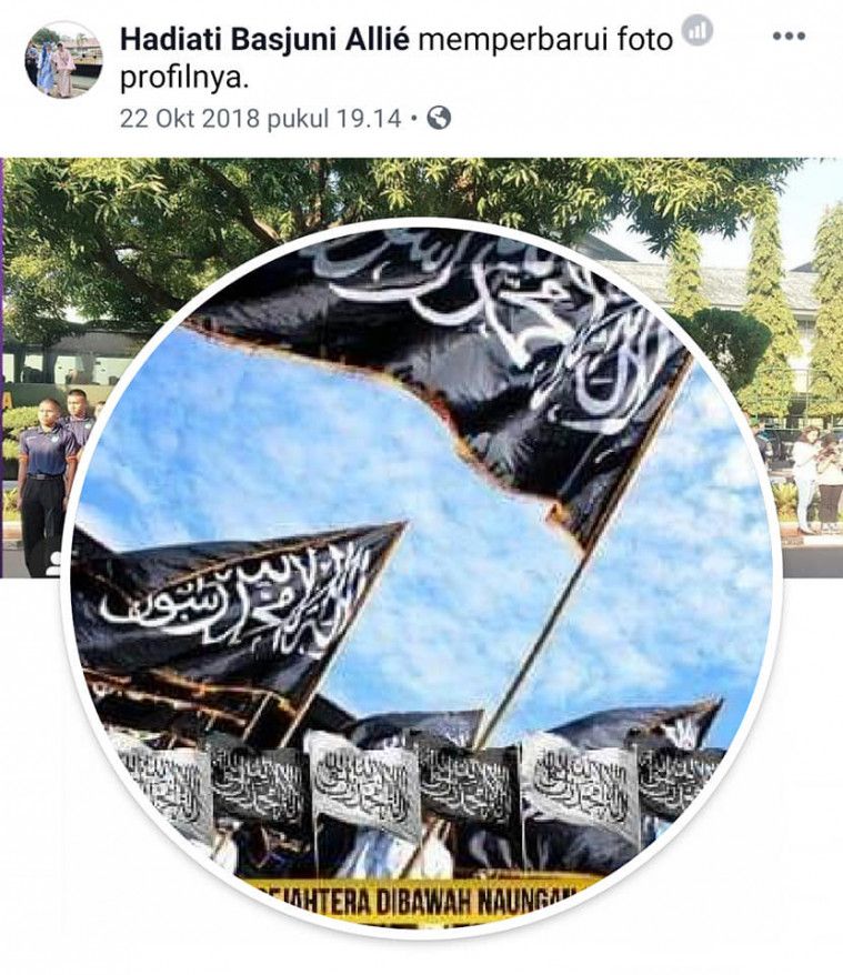 Akun FB Ibunya Enzo sebelum dihapus