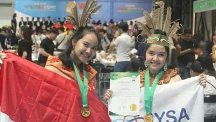 Siswi SMA Temukan Obat Kanker Herba Tradisional Suku Dayak