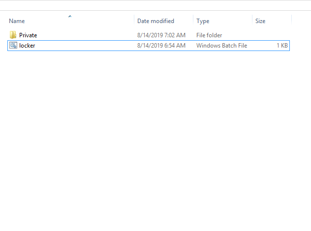 cara mengunci folder di windows 7