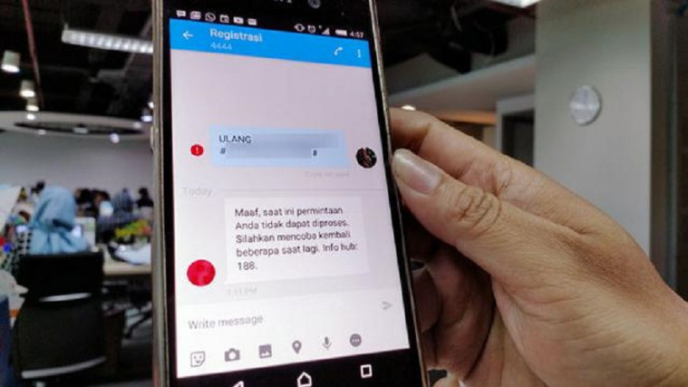 Cara registrasi kartu XL