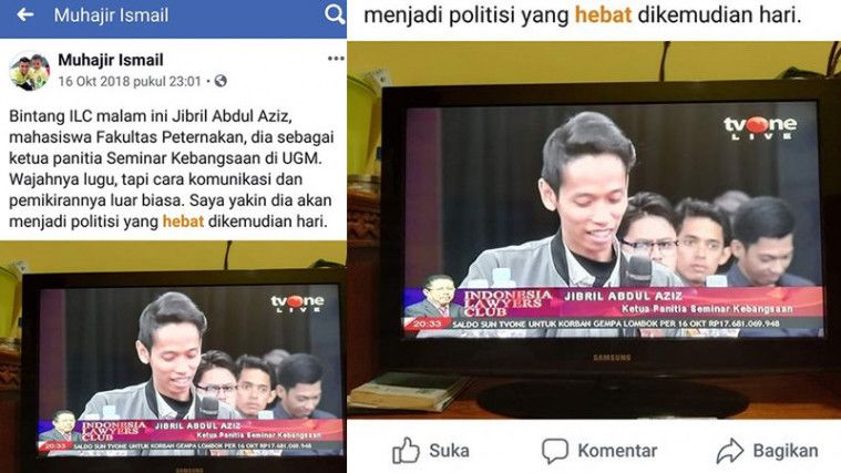 Sosok Jibril Abdul Aziz, Calon Politisi Hebat Yang Kini Sebar Video Mesum
